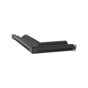 Patch Panel Z-MAX de 24 Puertos, Blindado, Precargado con Jacks Categoría 6A, Angulado, 1UR