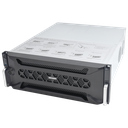 NVR 12 Megapixel (4K) / 128 canales IP / 24 Bahías de Disco Duro / 4 Puertos de Red / Soporta RAID con Hot Swap / NVR de Alto Desempeño