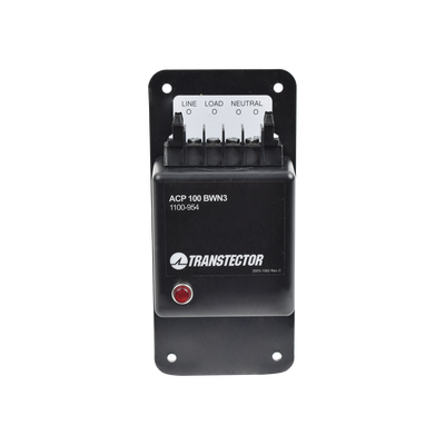 [ACP-100-BWN3] Protector Monofasico de 120VAC 15A Con Tecnología Diodo de Silicio Y Fusible Interno