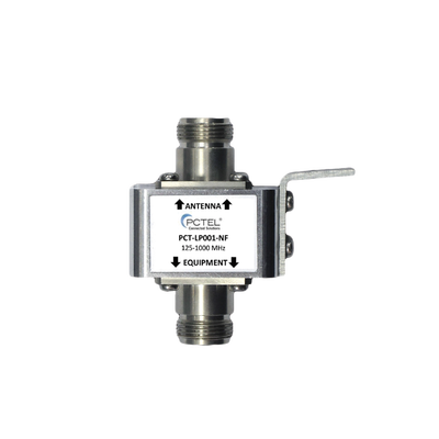 [PCTLP001NF] Protector Coaxial con ceja frontal, conectores N hembra
