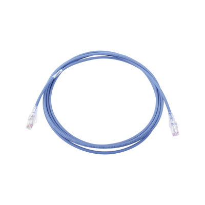Patch Cord MC6 Modular Cat6 UTP, CM/LS0H, 3.05 Metros (10 Pies), Color Azul