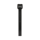 Cincho de Nylon 6.6 de Bloqueo, 188 mm largo x 4.8mm ancho, Color Negro, Exterior Resistente a Rayos UV, Paquete de 1000pz