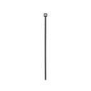 Cincho de Nylon 6.6 de Bloqueo, 203 mm largo x 2.5mm ancho, Color Negro, Exterior Resistente a Rayos UV, Paquete de 100pz