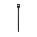 Cincho de Nylon 6.6 de Bloqueo, 203 mm largo x 2.5mm ancho, Color Negro, Exterior Resistente a Rayos UV, Paquete de 1000pz