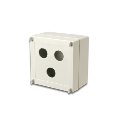 [X-IBOX-03] Caja industrial de conexión (Ruggedized), de 3 puertos de cobre o fibra, con protección IP66/IP67 (NEMA 4X)