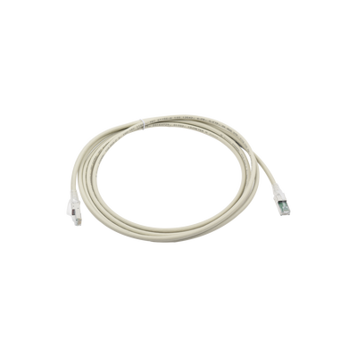 [ZM6A-S20-04B] Patch Cord Z-MAX Cat6A S/FTP, CM/LS0H, 20ft, Color Gris, Versión Bulk (Sin Empaque Individual)