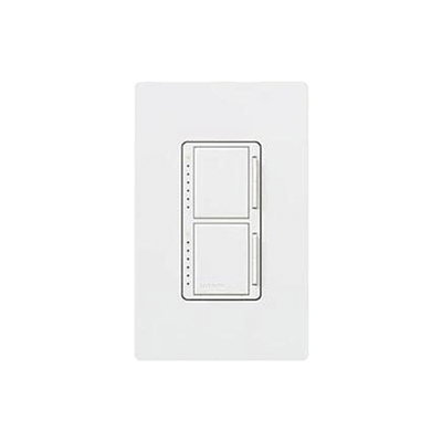 [MA-L3L3-WH] Maestro Dimmer dispositivo dual, un solo polo, 120V,300W