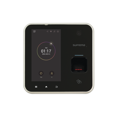[BSA2OMPW] BioStation A2 Lector de Huella con Teclado Touch y Lector ( 13.56MHz /MIFARE /NFC /DESFire /DESFire EV1 /Felica ) / WiFi / PoE