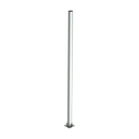 Poste de Acero Galvanizado para Videovigilancia, 1.5 m de altura.