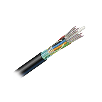 [9PF5C006D-T301A] Cable de Fibra Óptica 6 Hilos, OSP (Planta Externa), Armada, Gel, HDPE (Polietileno de Alta Densidad), Multimodo OM3 50/125 Optimizada, 1 Metro (3.28 Pies)