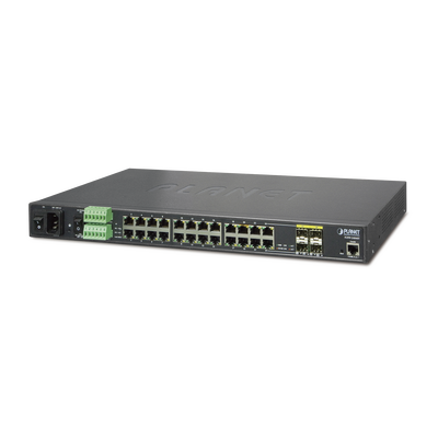 [IGSW-24040T] Switch Industrial Administrable 24 Puertos 1000Mbps con 4 Puertos SFP