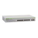 Switch PoE+ Gigabit WebSmart de 10 puertos 10/100/1000 Mbps (2 x Combo) + 2 puertos gigabit SFP (Combo), 75 W