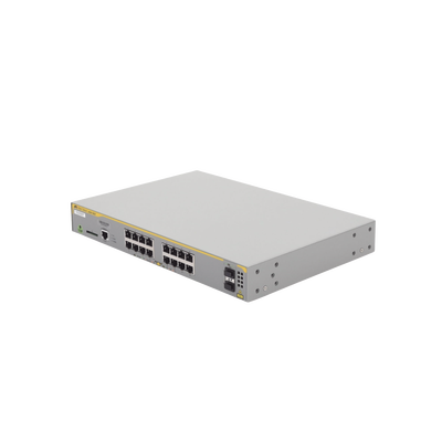 [AT-X230-18GT-10] Switch Administrable Capa 3, 16 puertos 10/100/1000 Mbps + 2 puertos SFP Gigabit