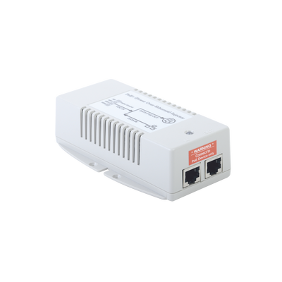 [TP2448GDHP] Inyector POE para Aplicación Solar, Entrada 18-36 Vcc, Salida en 56 Vcc, 802.3 af/at, 10/100/1000 Mbps, Hasta 35 Watts