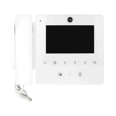 [83209] Monitor con teléfono  blanco YDV4702 para tvportero 80126