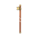 Electrodo Dinámico APLIROD de Ø28 x 2000 mm (Cobre + Sales)
