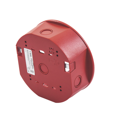 [SBB-CRL] Caja de Montaje en Techo, para Sirena, Color Rojo, Nuevo Diseño Moderno y Elegante