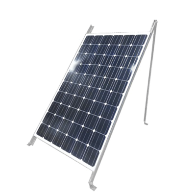 [SSF-GV2] Montaje de Piso para 1 Módulo Solar (Ver compatibilidad). Galvanizado Electrolítico.