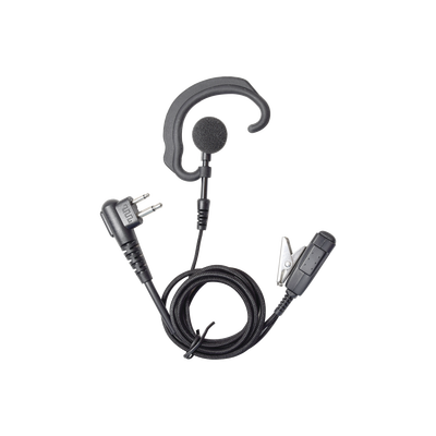 [SPM-303-E-BF] Micrófono Audífono de Solapa Estilo Gancho / CABLE FIBRA TRENZADA KEVLAR ULTRA RESISTENTE Pararadios GP300/SP50/P1225/PRO3150/EP450/EP350/MAG ONE/RDU2020/XV2600 y TC-500/518/600/610/620/700/1600/700EX