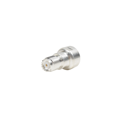 [PT-4000-008] Adaptador UNIDAPT Hembra a Mini-UHF Hembra. Plata / Oro / Teflón.