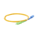 Jumper de Fibra Óptica Monomodo SC/APC-SC/UPC Simplex de 1 metro, 3mm