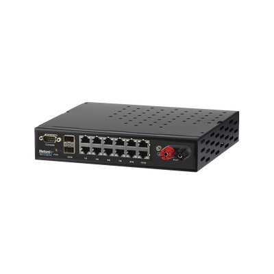 [WS12250DC] Switch WISP PoE Administrable de 14 puertos (12 PoE Gigabit + 2 SFP) entrada de 9-72 Vcc