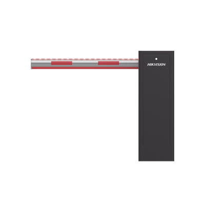 [DS-TMG300-DL/A(4M)] Barrera Vehicular IZQUIERDA / Brazo con Iluminación LED Rojo/Verde de 4 mts Incluido  / 3 Seg para Apertura / Cierre Automático con Tiempo Configurable / 2,500,000 MCBF / Compatible con Cualquier Control de Acceso