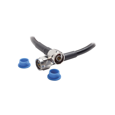 [LP-NM-NM-1M] Jumper flexible de baja pérdida para equipos inalámbricos hasta 7 GHz N-Macho a N-Macho, 3.28ft (1m)