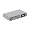 Switch Gigabit No Administrable, 8 Puertos 10/100/1000 Mbps fuente de alimentación interna