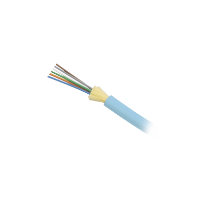 [9BB5P006D-T312A] Cable de Fibra Óptica de 6 Hilos, Interior, Tight Buffer, No Conductiva (Dieléctrica), Plenum, Multimodo OM3 50/125 Optimizada, 1 Metro (3.28 Pies)