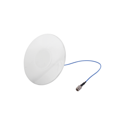 [DASUTCC500NF] Antena plana traslucida DAS para techo, 698-2700 MHz, bajo PIM, N Hembra.