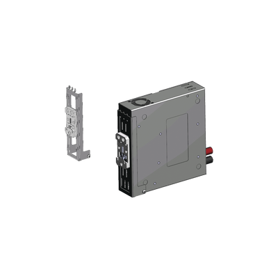 [DIN8150DC] Montaje para riel de Rack, switch Netonix.