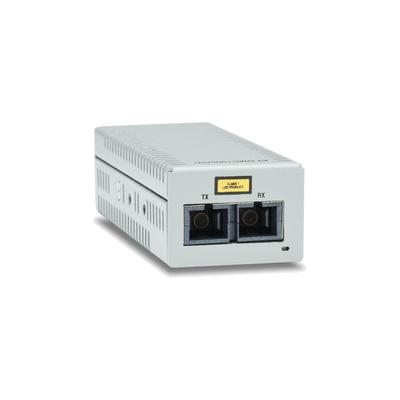 [AT-DMC1000-SC-00] Convertidor de medios Gigabit Ethernet a Fibra Óptica Conector SC, Multimodo (MMF)