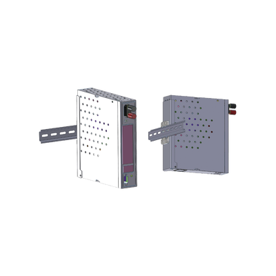 [DIN81012] Montaje para riel de Rack, switch Netonix.