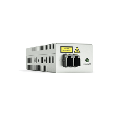 [AT-DMC1000-LC-00] Convertidor de medios Gigabit Ethernet a Fibra Óptica Conector LC, Multimodo (MMF)