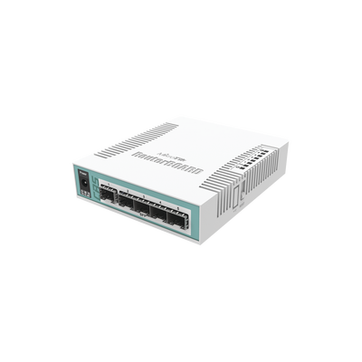 [CRS106-1C-5S] Cloud Core Switch de 6 Puertos SFP, 1 Puerto Combo TP/SFP