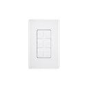 Caja de pared para contactos varios, 6 mini espacios.