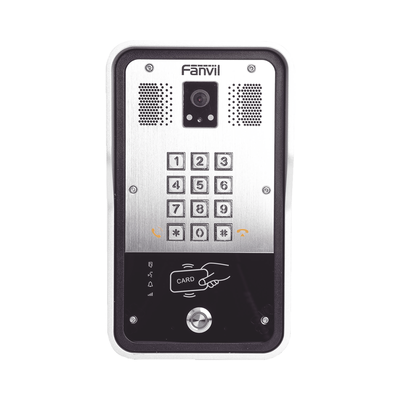 [I31S-D-TL] Video Portero SIP Con Cámara, 1 Relevador Integrado, Onvif y lector de tarjetas RFID para acceso