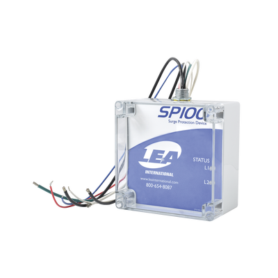[SP-100-120/240-SP] Supresor de Transitorios/Picos Para 120/240 Vac de Fase Partida  de 100 KA de Capacidad Por Fase en Gabinete NEMA 4