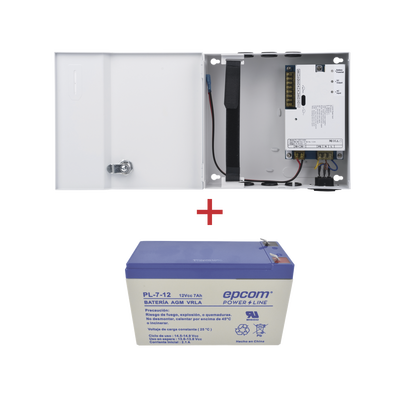 [PL12DC5ABK/K] Kit / Fuente PL12DC5ABK + Batería incluída PL712