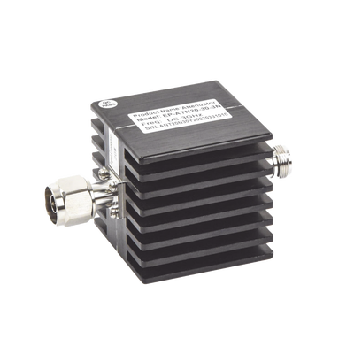 [EP-ATN-2030-3N] Atenuador en Línea de 30 dB, 20 Watt Máx. CD-3 GHz, Interiores, N Macho-Hembra.