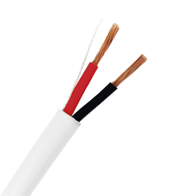 [EP-1402/500] Bobina de 152 Metros / 14AWG 2 Conductores / Cable Profesional de ALTA FIDELIDAD 100% Cobre / Libre de Oxígeno / Interior / Color Blanco / Para Aplicaciones de Audio, Control de Acceso y Automatización