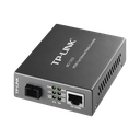 Convertidor Fibra Óptica WDM Monomodo / 1 puerto RJ45 10/100 Mbps / 1 puerto SC/UPC 100 Mbps /  Hasta 20 Km / Para su Funcionamiento Requiere el Modelo MC111CS / Plug and Play