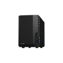 Servidor NAS de escritorio con 2 bahías / Hasta 24 TB / Hasta 6GB RAM / Hasta 25 cámaras