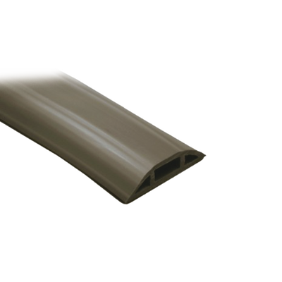 [FLEXIDUCTHO-BR] Canaleta flexible color cafe de PVC auto extinguible tramo de 2.5m