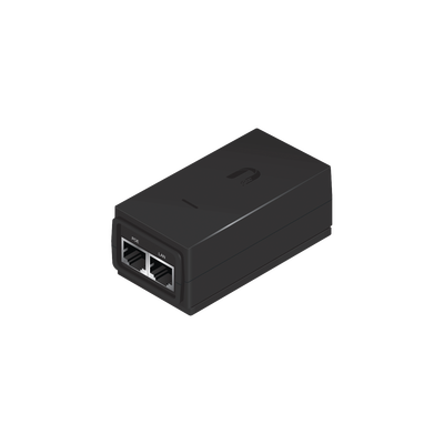[POE-24-12W] Adaptador PoE Ubiquiti de 24 VDC, 0.5 A, compatible con airGateway