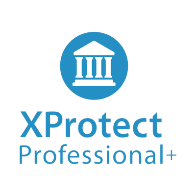 Licencia Base para Software XProtect Professional+ / Escalabilidad Media / Análisis de Video / Mapas Interactivos / Gestión de Alarmas / Integración con Terceros / Múltiples Sitios