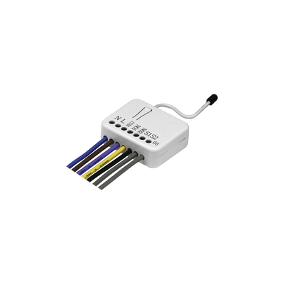 [TZ-79] Modulo de relevador, tecnología inalámbrica Z-WAVE, compatible con HUB HC7, panel de alarma L5210, L7000, Total Connect y Alarm.Com