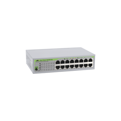 [AT-FS716L-10] Switch No Administrable, 16 Puertos 10/100 Mbps con fuente de alimentación interna
