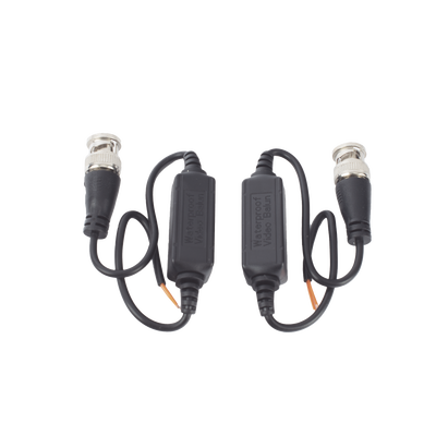 [TT-101-F-TURBO-EXT] Kit de Transceptores (Baluns) para EXTERIOR TurboHD Hasta 4K HD-TVI / HD-CVI / AHD / CVBS / COAXITRON / AUDIO POR COAXITRON  / Menu OSD / CONECTORES 100% COBRE / Con Cable RF Blindado. Distancia de hasta 200 m en 4K. Calidad PREMIUM